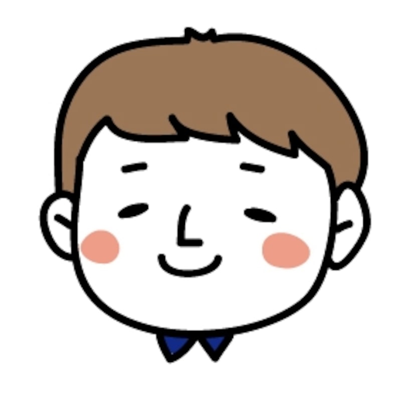 お父さんの嬉しそうな笑顔の無料イラスト 父の日45967素材Good