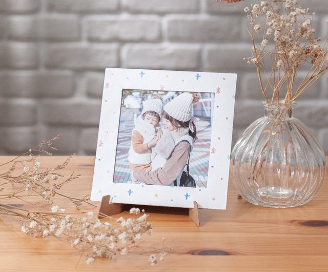 カップル 記念日 手作り フォトフレームTikTok