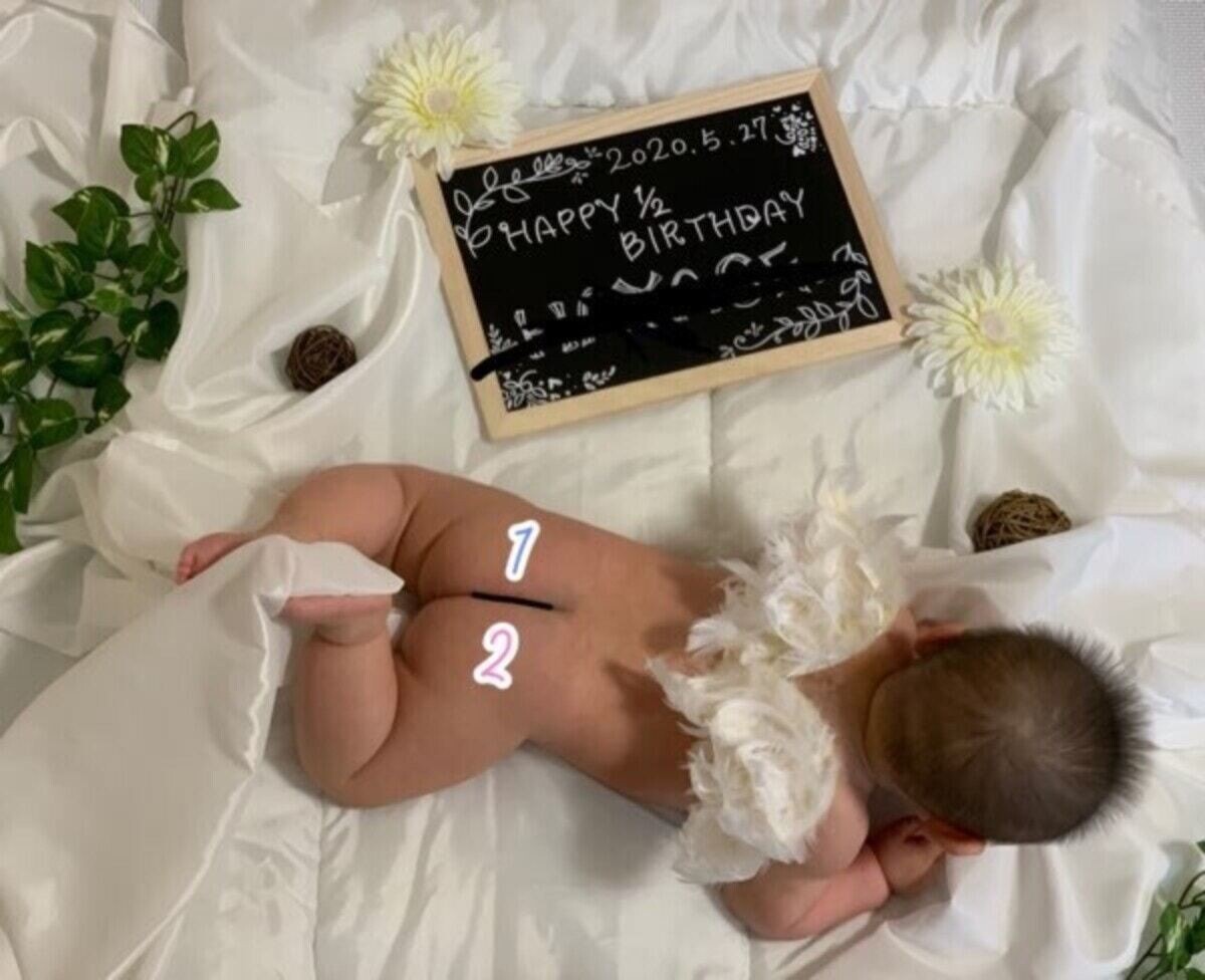 ハーフバースデープラン - chilalaphoto