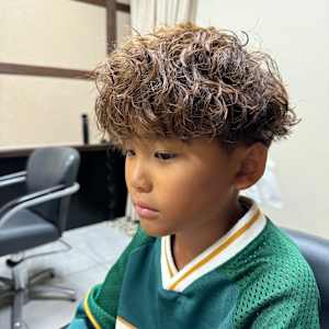 子供のためのお洒落パーマスタイルTikTok