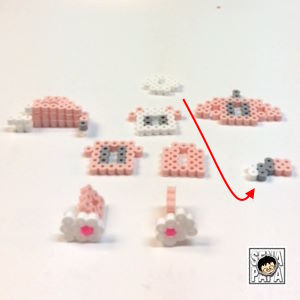 Disney Princess ティンカーベル アイロンビーズの図案 - セナパパBLOG