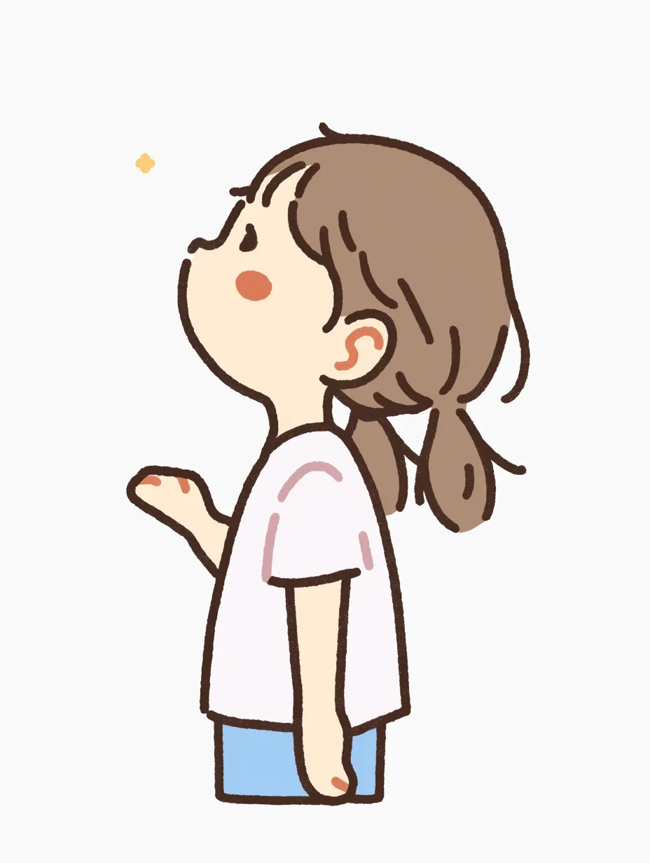 漫画のキャラクターのイラスト かわいい小さな女の子のイラスト 二重ポニーテール少女 キャラクターイラストイラスト画像とPNGフリー素材透過の無料ダウンロード- Pngtree