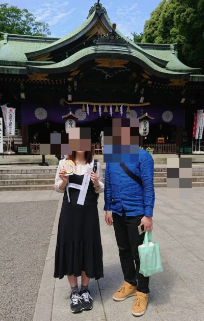 マタニティ♡お腹に絵を描いて安産祈願 *^_^* ご主人やお子さまと記念撮影はいかがですか?♡ - シャレニー上田店