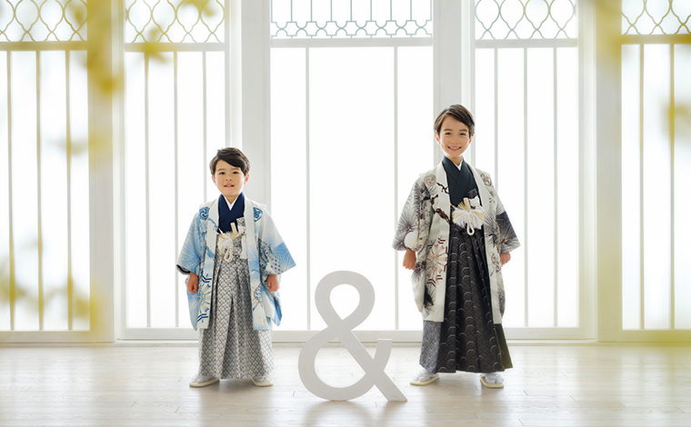 七五三・お宮参りでの父親着物の装い方男着物の加藤商店 公式
