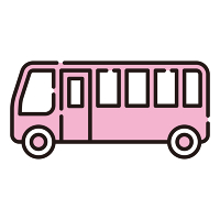 幼稚園バスイラスト