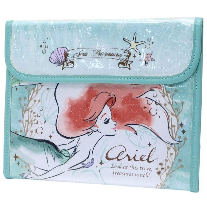 Amazon.co.jp:Cosbananaリトルマーメイド アリエル 母子手帳ケース マルチケース おくすり手帳ケース お薬手帳 ケース片面ジャバラタイプ 保険証・母子手帳・診察券・キャッシュカード等をまとめるのに便利なケース : ベビー＆マタニティ