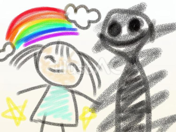 ホラーハウスの怖い赤ちゃん