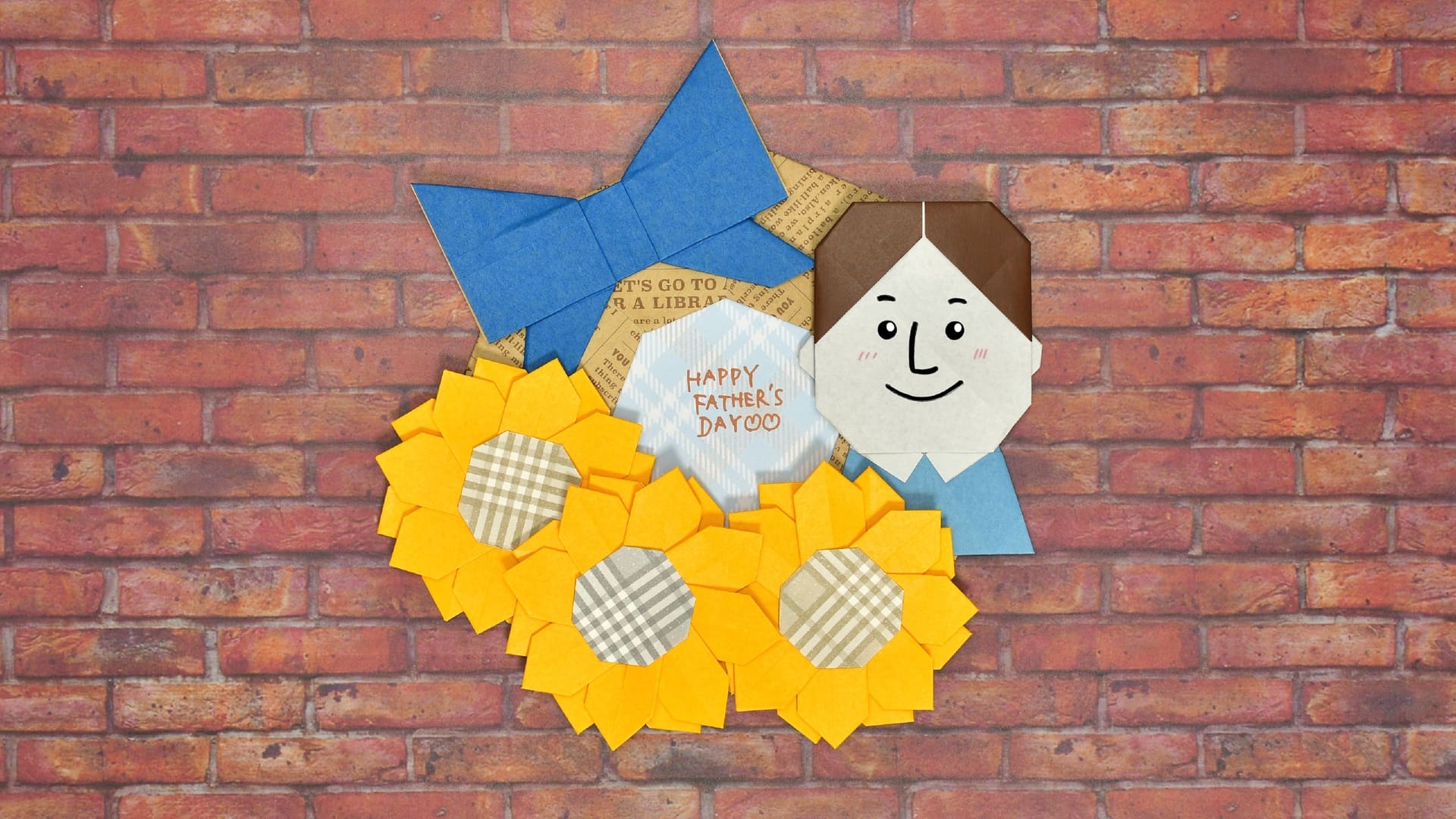 父の日・パパの誕生日 いないいないばあメッセージカード「缶ビールVer.」が作れる型紙 ダウンロード版HAPPY BIRTHDAYCRAFTS ハピバクラフト 〜誕生日の飾り付けや手作りメッセージカードのお店