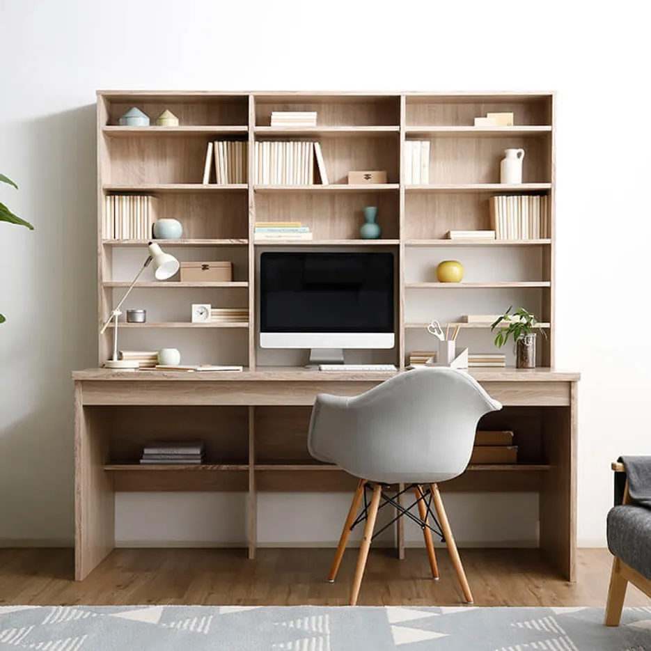 モノが溢れて勉強しづらい学習机をお子さんと一緒にスッキリお片づけ！ 整理収納コンサル事例ワーキングマザー的 整理収納 ＆ 北欧インテリア