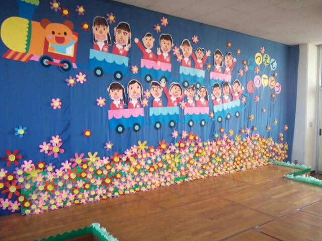 壁面飾り52 卒園式.入園式 花束 卒園式 卒業式 入園式