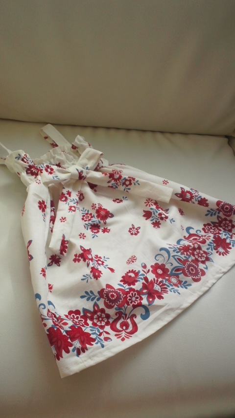 クルクル回りたくなる♪ こども用ふわふわフリルのAラインワンピース 100・130サイズ の作り方nunocoto fabric