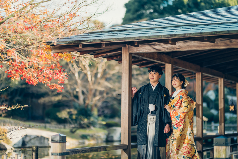 三景園 広島で撮る 前撮り・フォトウェディング・結婚写真なら ワタベウェディング