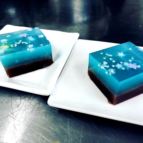 七夕会の日の給食とおやつ – 三玉保育園