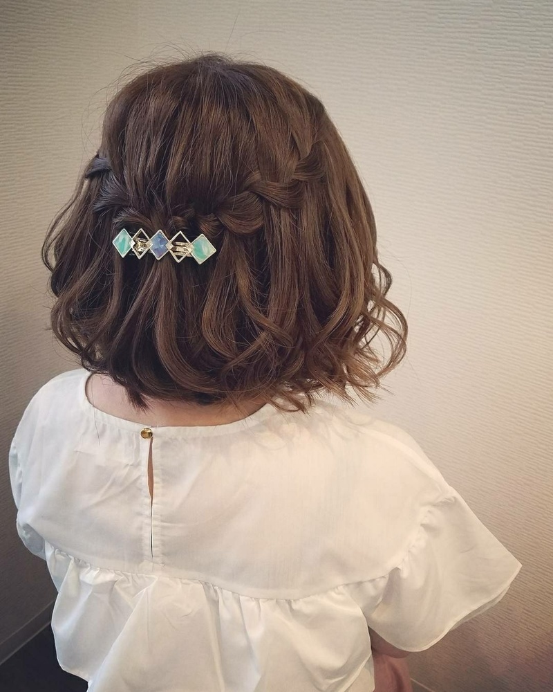 キッズヘア 女の子超簡単 結婚式TikTok