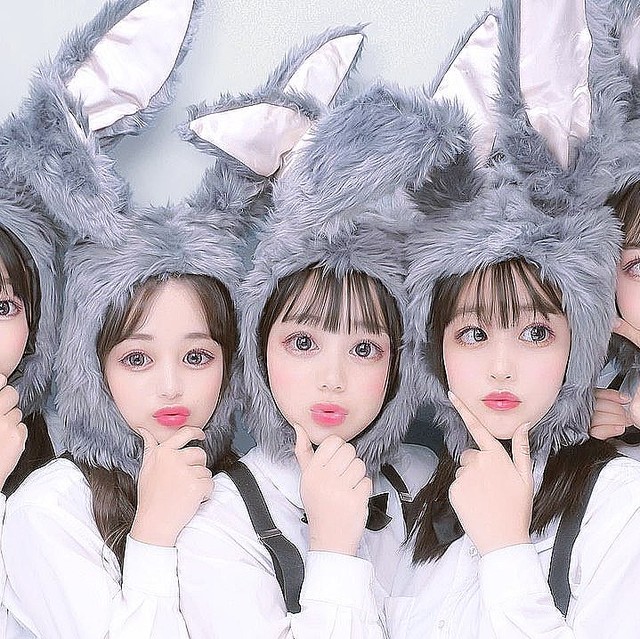 体育祭 3人 プリクラ ポーズTikTok