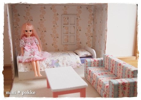 収納もバッチリ!空き箱で手作りリカちゃんハウスハンドメイドの作り方・アイデア暮らしニスタ