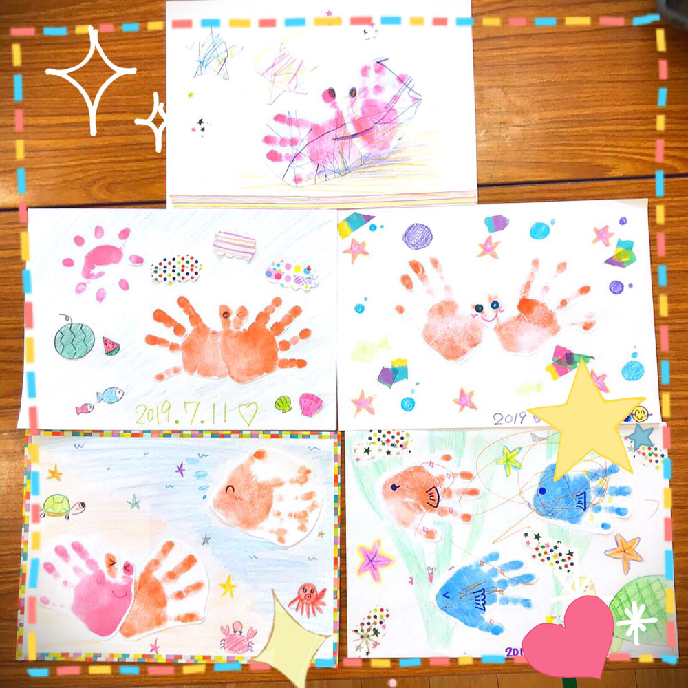 みんなの投稿母の日 手形アート保育と遊びのプラットフォーム ほいくる