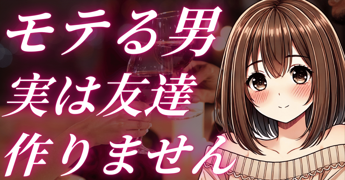 友達がいない男性の恋愛はモテない以前に危ない 男の格上げ塾 ロジカルデート