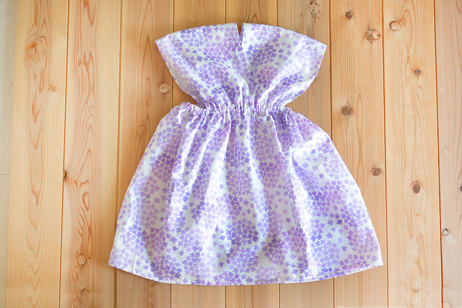 女の子トップ スワンピース 100~150キッズ 型紙 作り方 専門店 ラ・スーラ