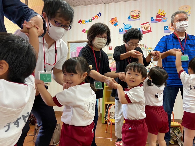祖父母参観～年長～学校法人脇谷学園 静岡南幼稚園