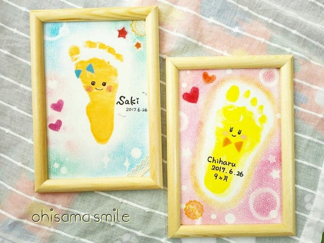 ご夫婦 カップル 手形フラワーアート☆送料無料☆Baby＆Pets Loulou Minouルルミヌー結婚祝い サプライズ ギフト ウェディング 結婚記念 カップル オーダーメイド 名入れ 記念日 フラワーアート -LOULOUMEMORIAL - プレゼント＆ギフトのギフトモール