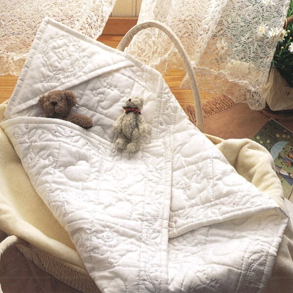 カットクロス 布 DIY 生地 材料 キルト 生地の 切れ端 DIY 綿 キルトカバー ベビー ベッド シーツ パッチワーク 生地小 花柄 洋服用 布リバーシブルパッチワークキルトバッグ」レシピとカットクロス4枚とキルト芯50cmのセット - かわいい生地 USAコットンプリントの店