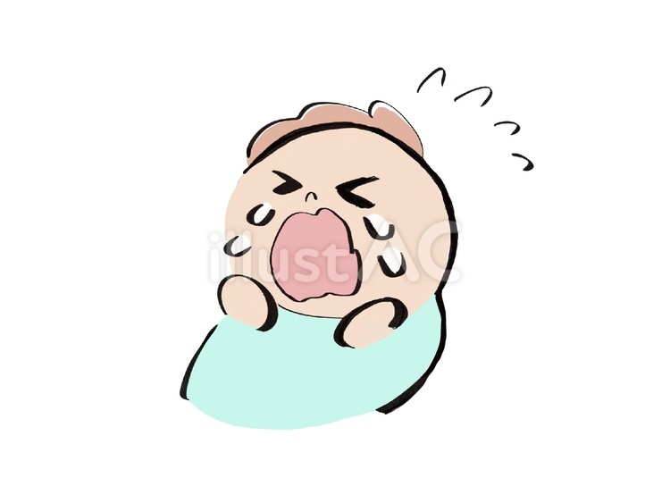 泣く女の子のイラストかわいい子どものイラスト素材 無料イラストバンク 本店