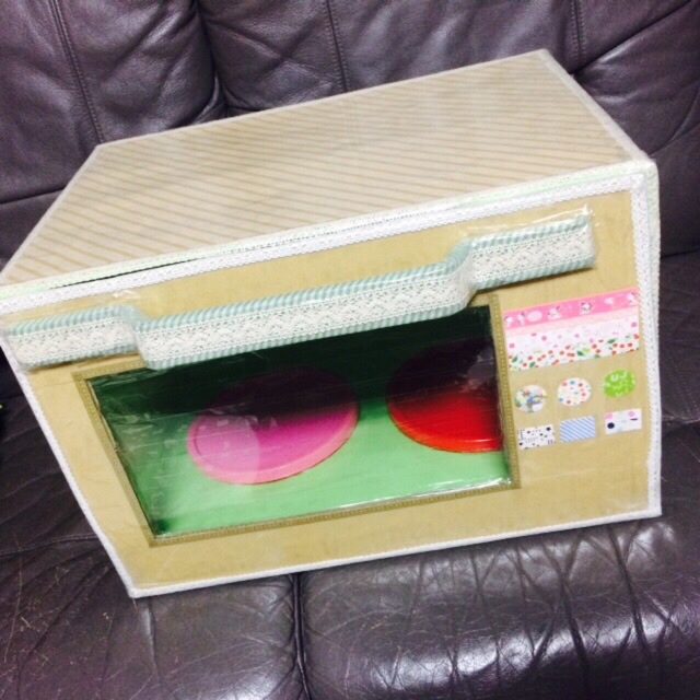 ままごとキッチン 手作りダンボールTikTok