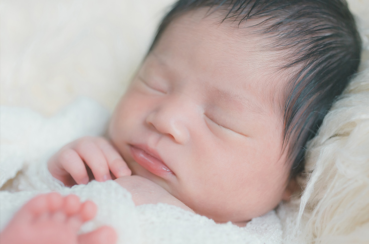 赤ちゃんの二重形成の過程