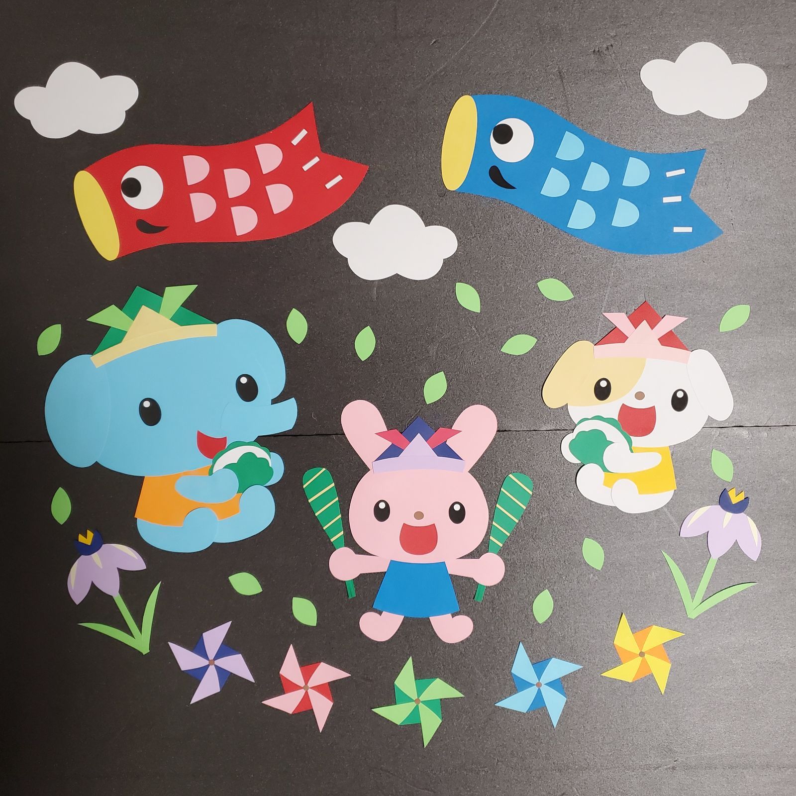 5月 こどもの日 壁面飾り 幼稚園 保育園