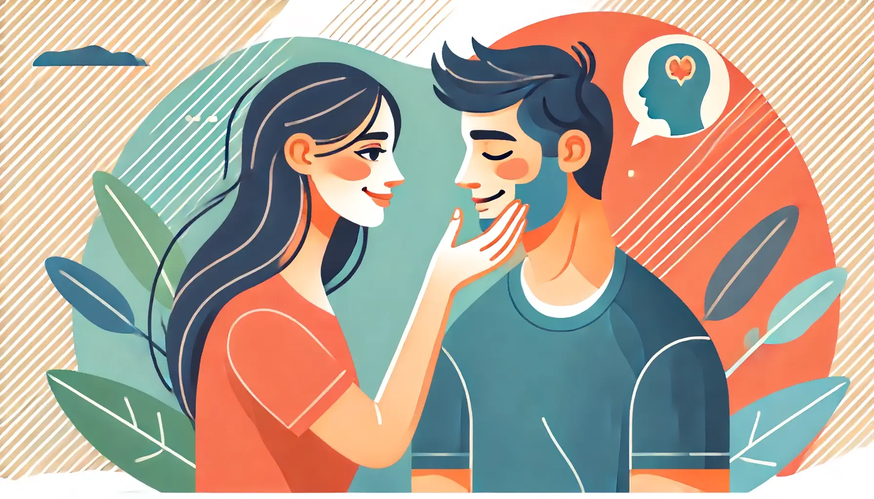 脈あり？ 女性が男性の顔を触る5つの心理は？隠された