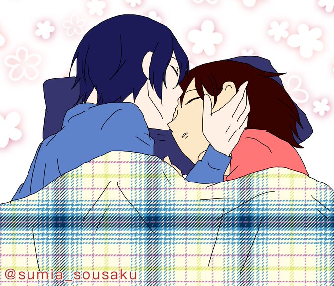 添い寝をするカップルのイラスト – フリーイラスト素材集 KuKuKeKe