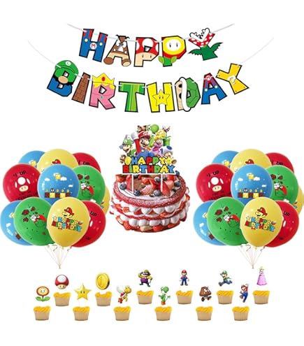 ◀︎ その他の投稿はここをタップ 誕生日は小学校に入学して初めての週末だったので たぶん本人も慣れない環境で疲れてたし家で楽しく過ごせるようにと思って準備しました☺️ 作り方まとめましたので見てもらえると嬉しいです!! 🍄カップなどは1回で捨てるのは