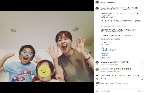 香川県移住の中野美奈子アナ、６歳長男＆１歳長女と親子ショット！「そっくり」「全然かわいい」の声 - スポーツ報知