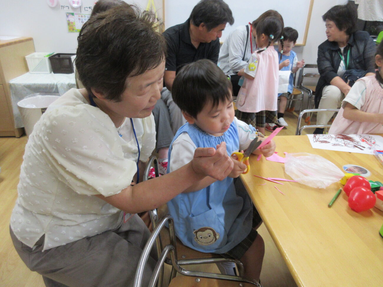 祖父母参観日みのり幼稚園
