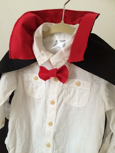 ハロウィンの男の子用仮装衣装を手作り！100均で簡単な作り方コタローの日常喫茶