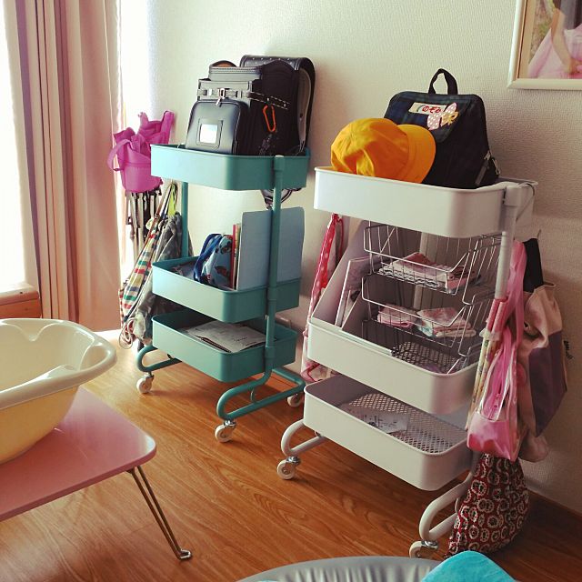 じぶんでできる 幼稚園＆保育園キッズ収納のすごい実例21選！通園カバンや小物入れのコツは？インテリアまとめサイト -LUV INTERIOR