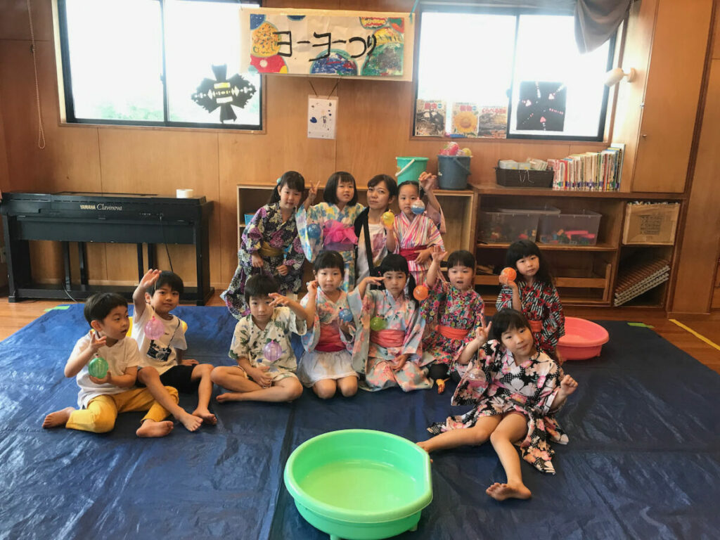 夕涼み会 ～幼児～にじいろ保育園ブログ