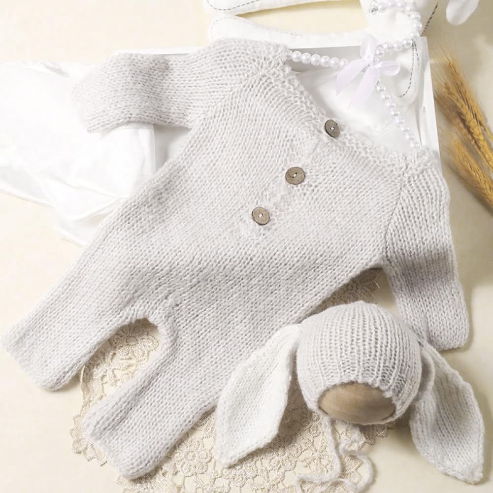 編み物キット11-6 柄モチーフのベビーベスト 手編み糸と生地 イトヘンラボ