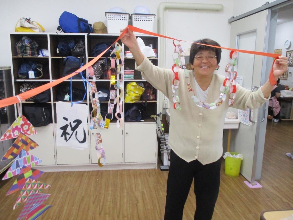 敬老会の飾り付け - ようたんの趣味いっぱい生活