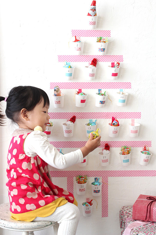 アドベントカレンダーの途中。 と、中身♪: TANTANまつ子の手作り大好き♪