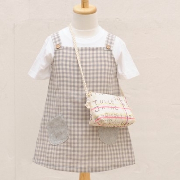 1年中使える!「子供用ジャンパースカート」の作り方ぬくもり