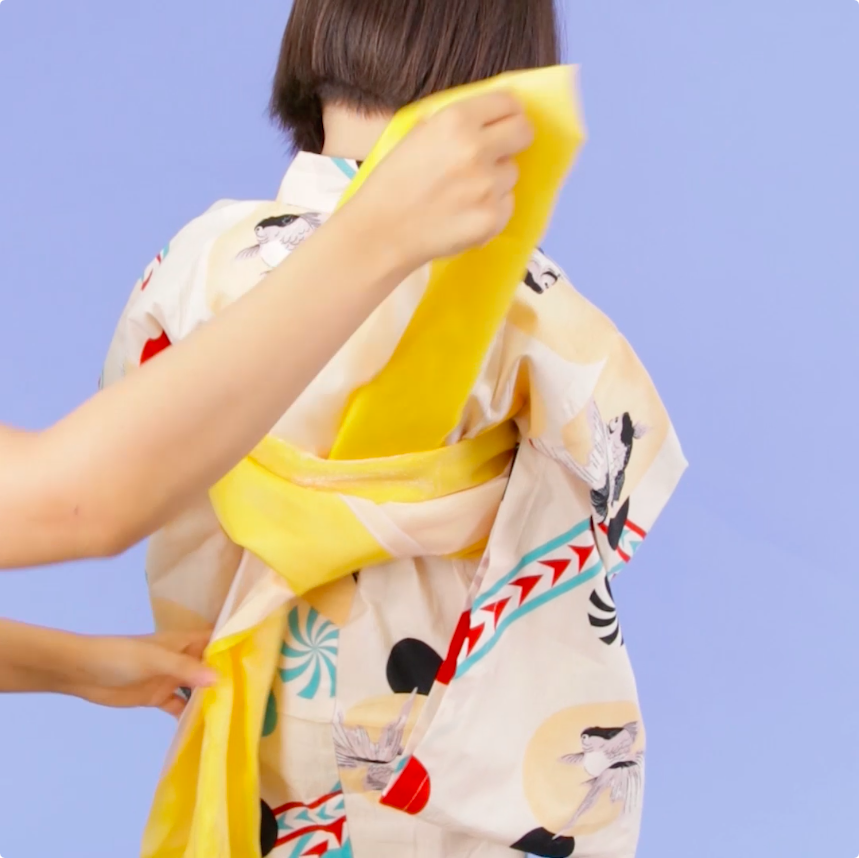兵児帯アレンジパート② いよいよ夏本番🌻浴衣の季節ですね❣️ 兵児帯アレンジで浴衣を楽しんでください😊 バランス！バランス！ かんたん！かわいい！帯結び✨帯結びの情報を発信していきます！ コメント&フォローお願いします！着付けレッスンプロ向け着付け