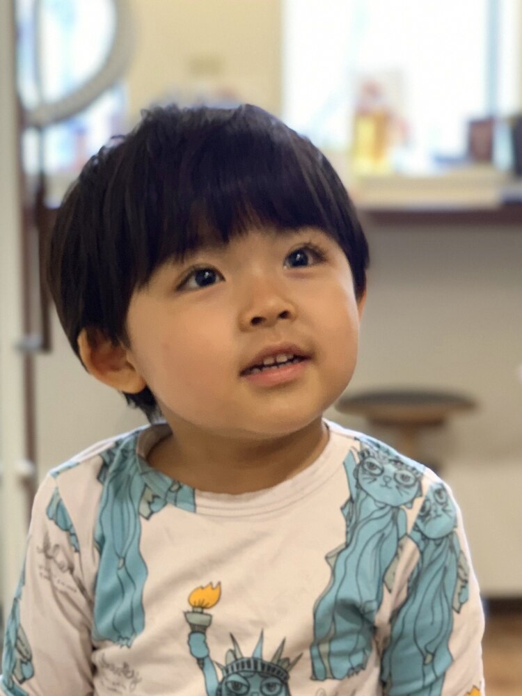 CHAIR2021春 キッズ マッシュウルフ：L112284903チェアー ヘアスパネイル Chair hair spanail のヘアスタイルホットペッパービューティ