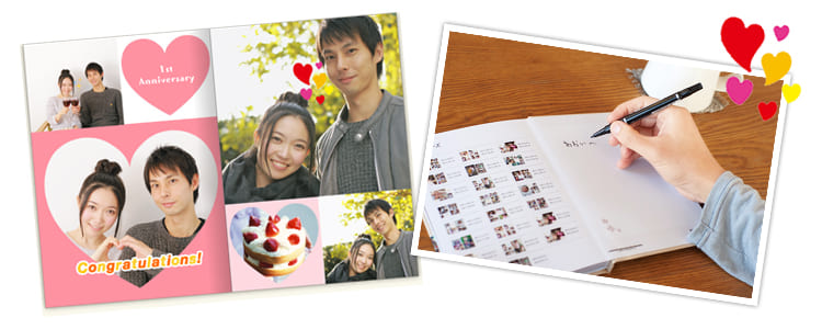 1年記念日アルバム社会人の彼氏へサプライズ！カップルに人気の手作りプレゼントランキング 予算3,000円以内 ocruyo オクルヨ