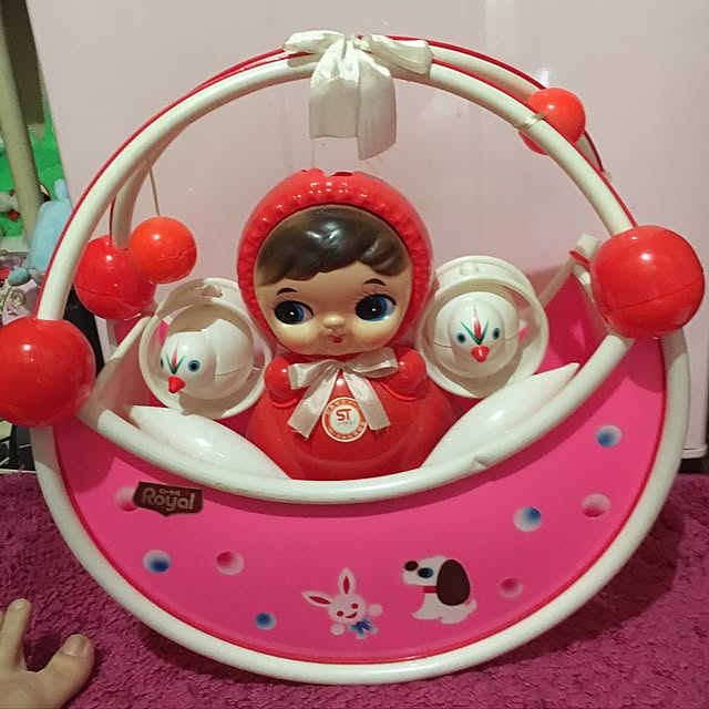 Amazon.co.jp: ロンパールーム おりこうワンチャン わんちゃん ビンテージ 昭和レトロ : おもちゃ