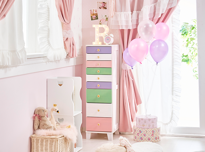 100均で作る可愛いキッズスペースのアイデア