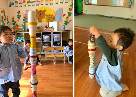 ☆1歳児 8月 表現あそび☆藍住ひまわり保育園
