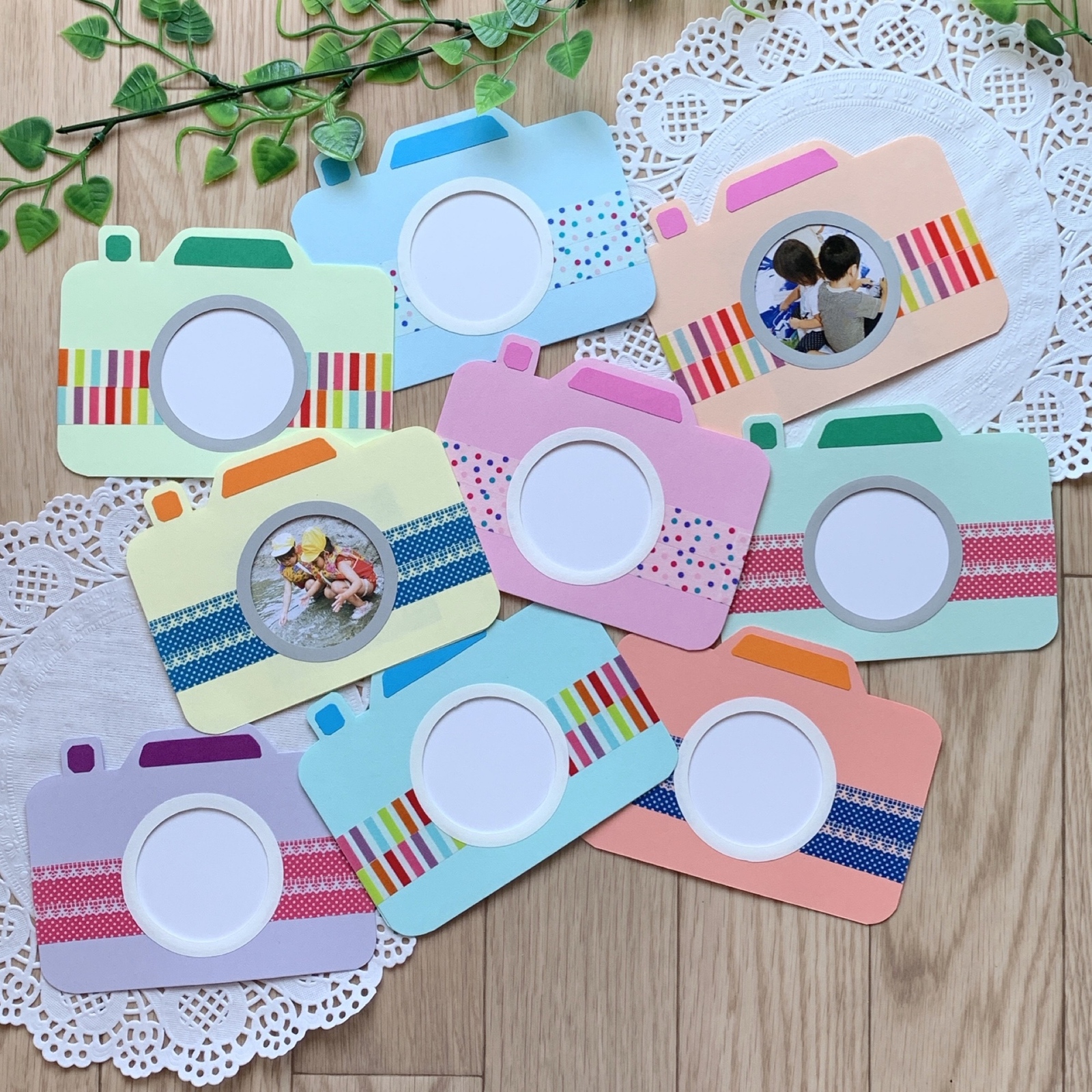 保育 みんなの製作キット3 メッセージカード 青3色 5セットの通販 by ajgptラクマ