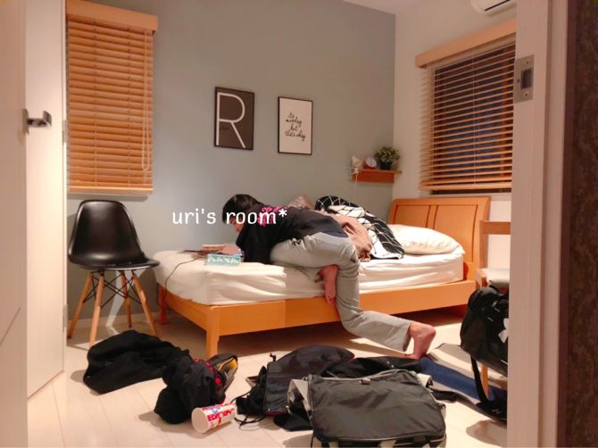 5畳・子供部屋、中学生の男子のおしゃれな子供部屋のレイアウト - RE -アールイ